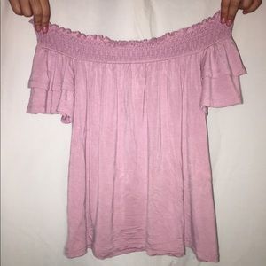 Off the shoulder shirt